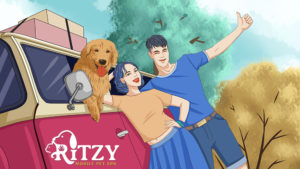 Family And Pet Summer Travel