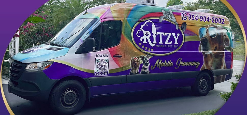 Ritzy Pet Spa - Mobile pet grooming services